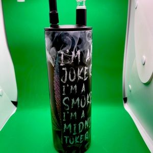 22 oz sublimation Tumbler, double walled. Customizable. Just add ice and water.